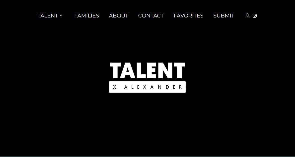 Join our Agency - Talent X Alexander